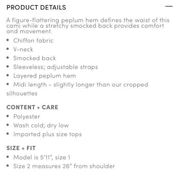 Torrid Size 4 Fuchsia Pink Peplum Chiffon Midi Cami - Picture 4 of 9